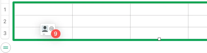 When you drag your contacts to a Numbers spreadsheet, you’ll see an image of a vCard plus a number indicating how many contacts you’re moving over