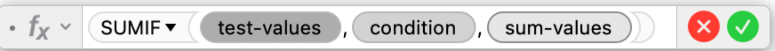 The SUMIF Function in Apple Explained