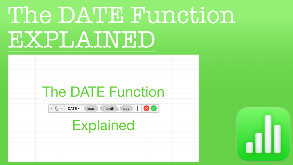 The DATE Function in Apple Numbers Explained